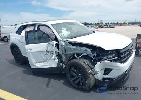 2021 Volkswagen Atlas Cross Sport 2.0T Se W/Technology from USA, damaged, VIN 1V2JC2CA8MC214796